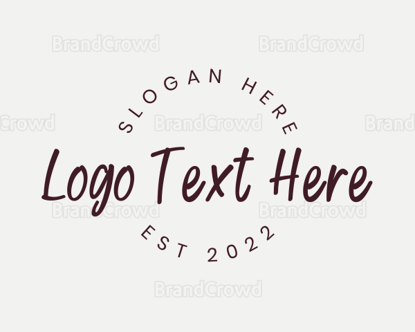 Generic Wordmark Business Logo