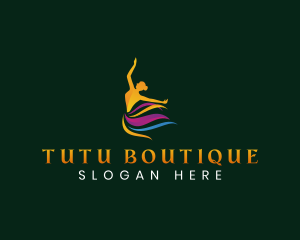 Tutu - Ballet Woman Dance logo design