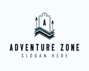 Adventure Arrow Camp logo design