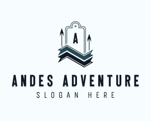 Adventure Arrow Camp logo design