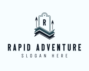 Adventure Arrow Camp logo design