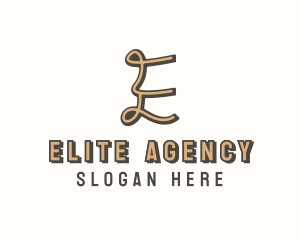 Generic Company Agency Letter E logo design