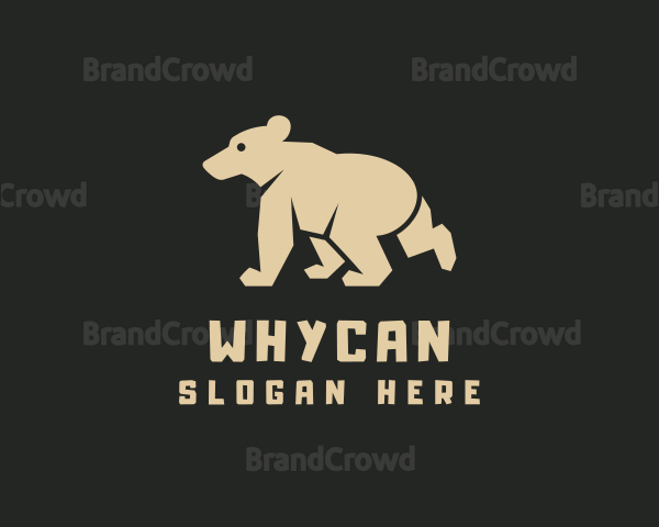 Wildlife Bear Animal Logo