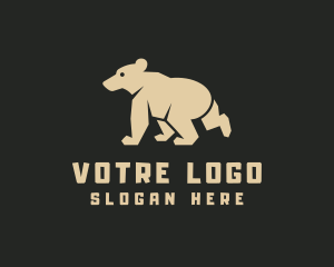 Wildlife Bear Animal Logo