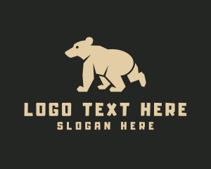 Wildlife Bear Animal Logo