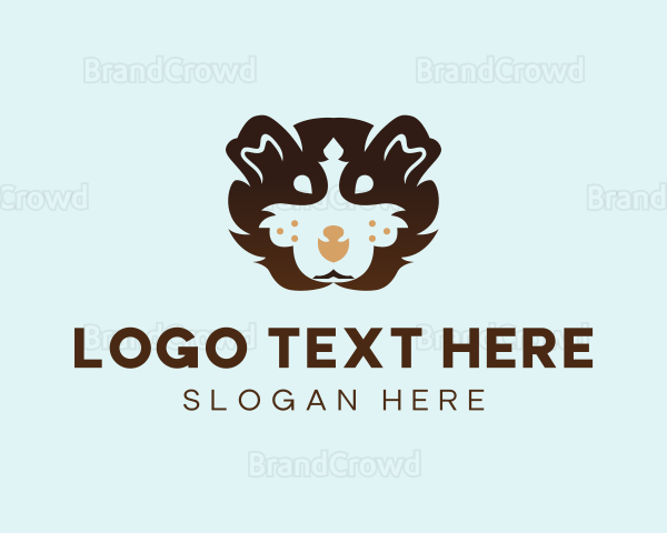 Fluffy Puppy Dog Logo