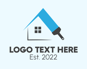 Property - House Painting Service logo design