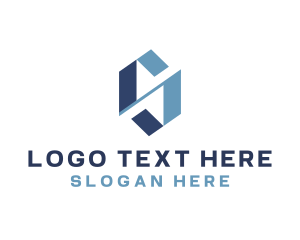 Accounting Firm - Letter S Tech Company logo design