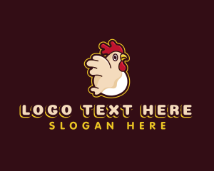 Poultry - Chicken Egg Poultry logo design