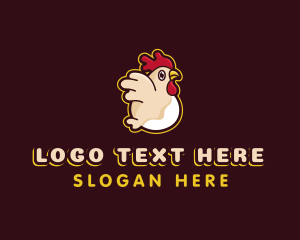 Character - Chicken Egg Poultry logo design