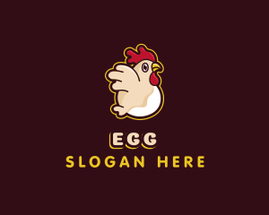 Chicken Egg Poultry logo design