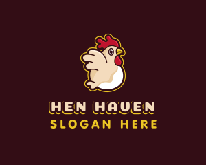 Chicken Egg Poultry logo design