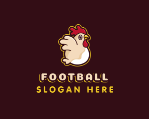 Mascot - Chicken Egg Poultry logo design
