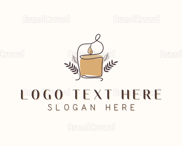 Scented Candle Decoration Logo