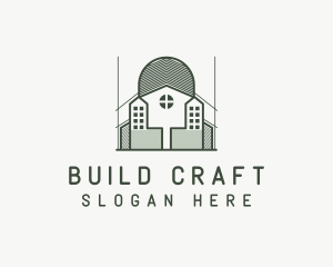 Dome Building Architecture logo design