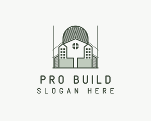 Dome Building Architecture logo design