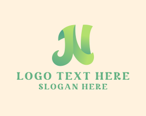 Influencer - Generic Company Letter N logo design