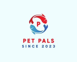 Marine Fish Pet logo design