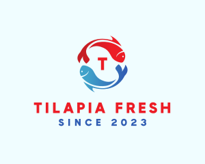Tilapia - Marine Fish Pet logo design
