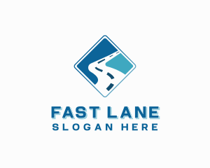 Highway Pavement Road logo design