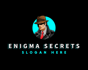 Mysterious - Detective Investigator Gentleman logo design