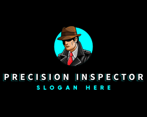 Inspector - Detective Investigator Gentleman logo design