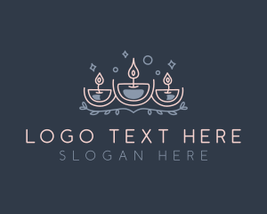 Religious - Deluxe Aromatherapy Candle logo design