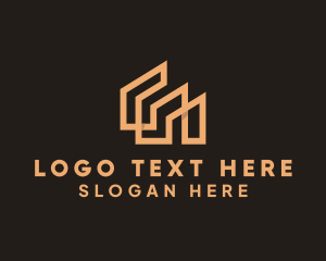 Logistic Hub - House Real Estate logo design