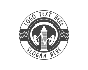 Urban Headphone Music Logo