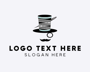 High Society - Tailoring Gentleman Hat logo design