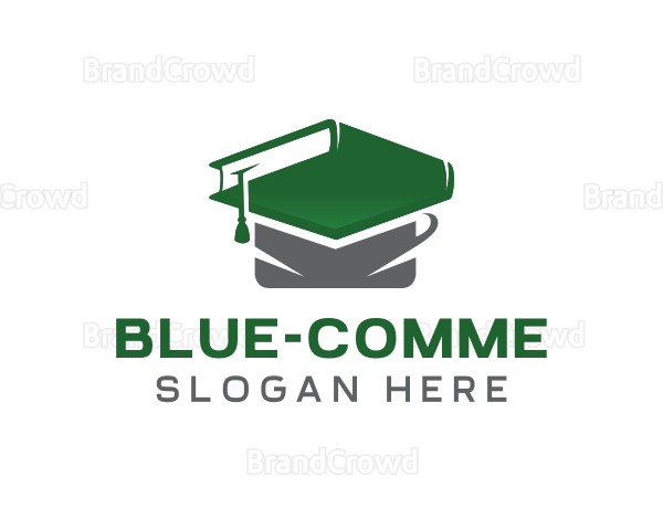 Graduation Education Book Logo