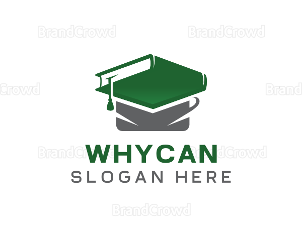 Graduation Education Book Logo