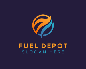 Gas - Fuel Gas Company logo design