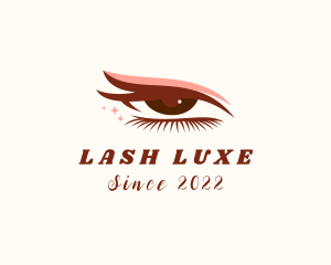 Sparkling Beauty Eyelash logo design