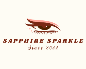 Sparkling Beauty Eyelash logo design