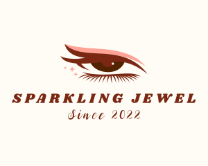 Sparkling Beauty Eyelash logo design