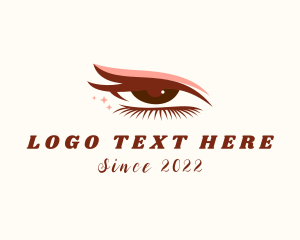 Lashes - Sparkling Beauty Eyelash logo design