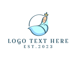 Baby - Lullaby Infant Princess logo design