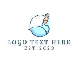 Princess - Lullaby Infant Princess logo design