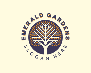 Arborist Tree Gardening logo design