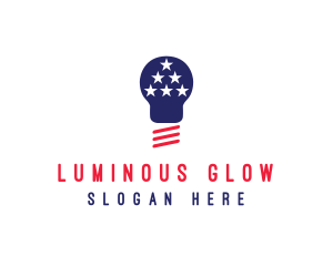 Illumination - USA Light Bulb logo design