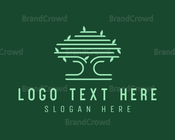 Forest Jungle Tree Logo