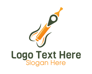 E Cigarette - Vape Ecig Location logo design