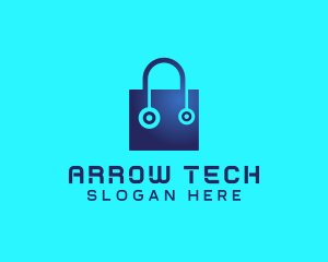 Tech Digital Shopping  logo design