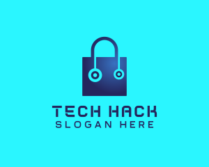 Tech Digital Shopping  logo design