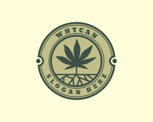 Weed Cannabis Leaf Logo