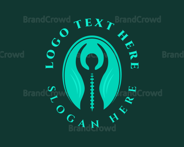 Body Spine Chiropractor Logo