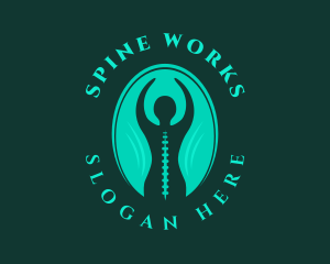 Body Spine Chiropractor logo design