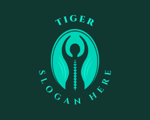 Physician - Body Spine Chiropractor logo design