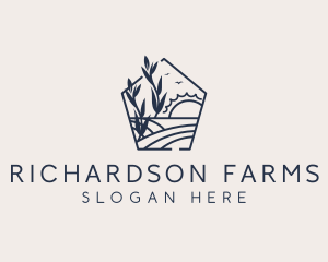 Land Farming Agriculture logo design